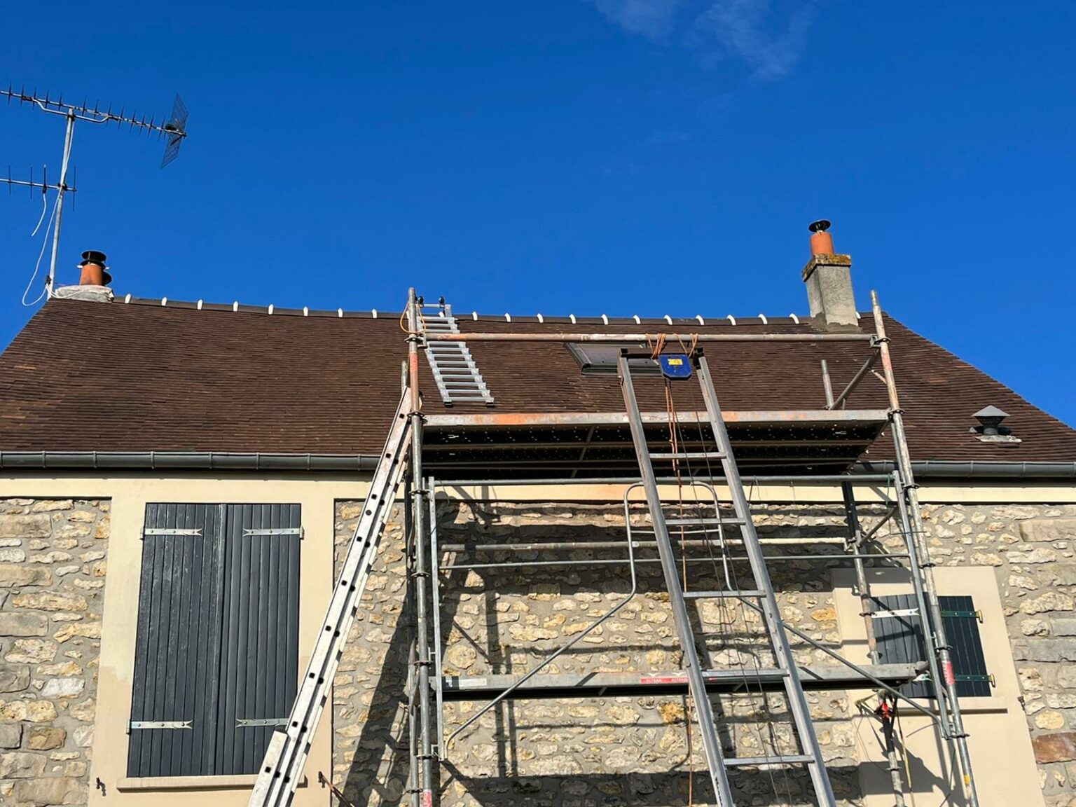 Toiture après rénovation