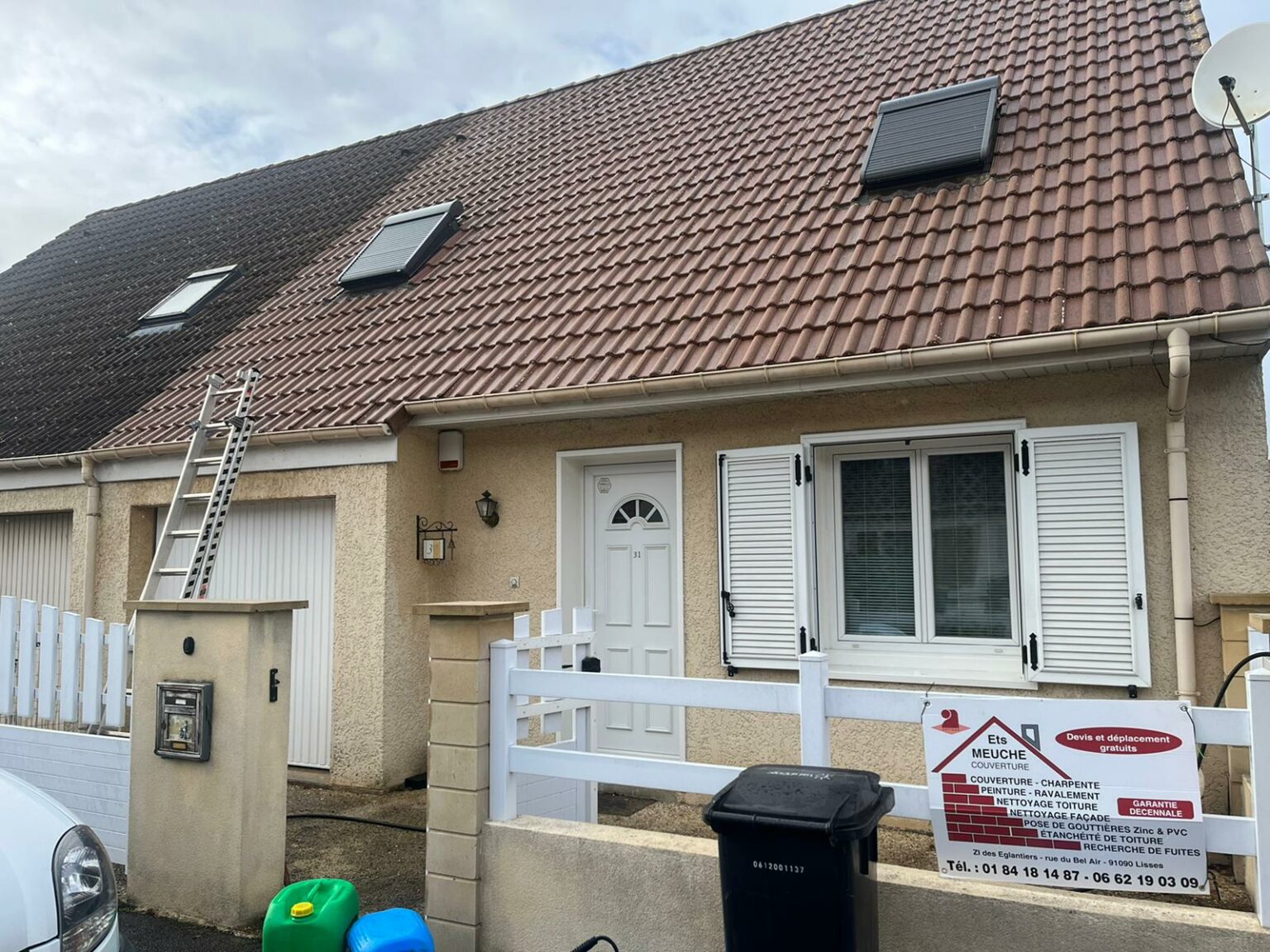 Travaux de toiture